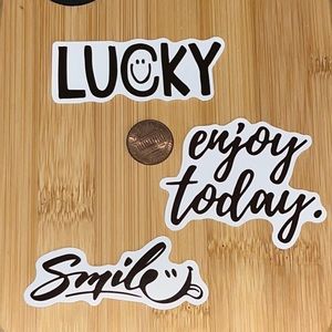 STICKERS DECORATE/PERSONALIZE items for cell phone, cups, coolers, water bottles